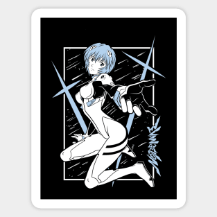 Evangelion Rei ayanami Sticker